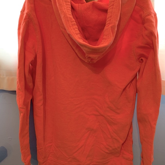 Salmon American Eagle Hoodie Sweatshirt size small - Picture 2 of 5